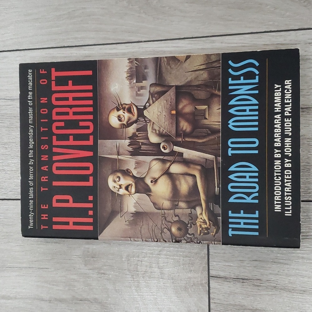 3/$12 The Road To Madness - collection of short stories by H.P. Lovecraft